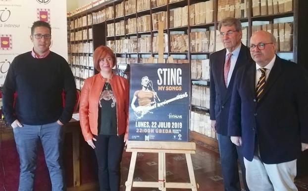 Presentación del concierto esta misma mañana.