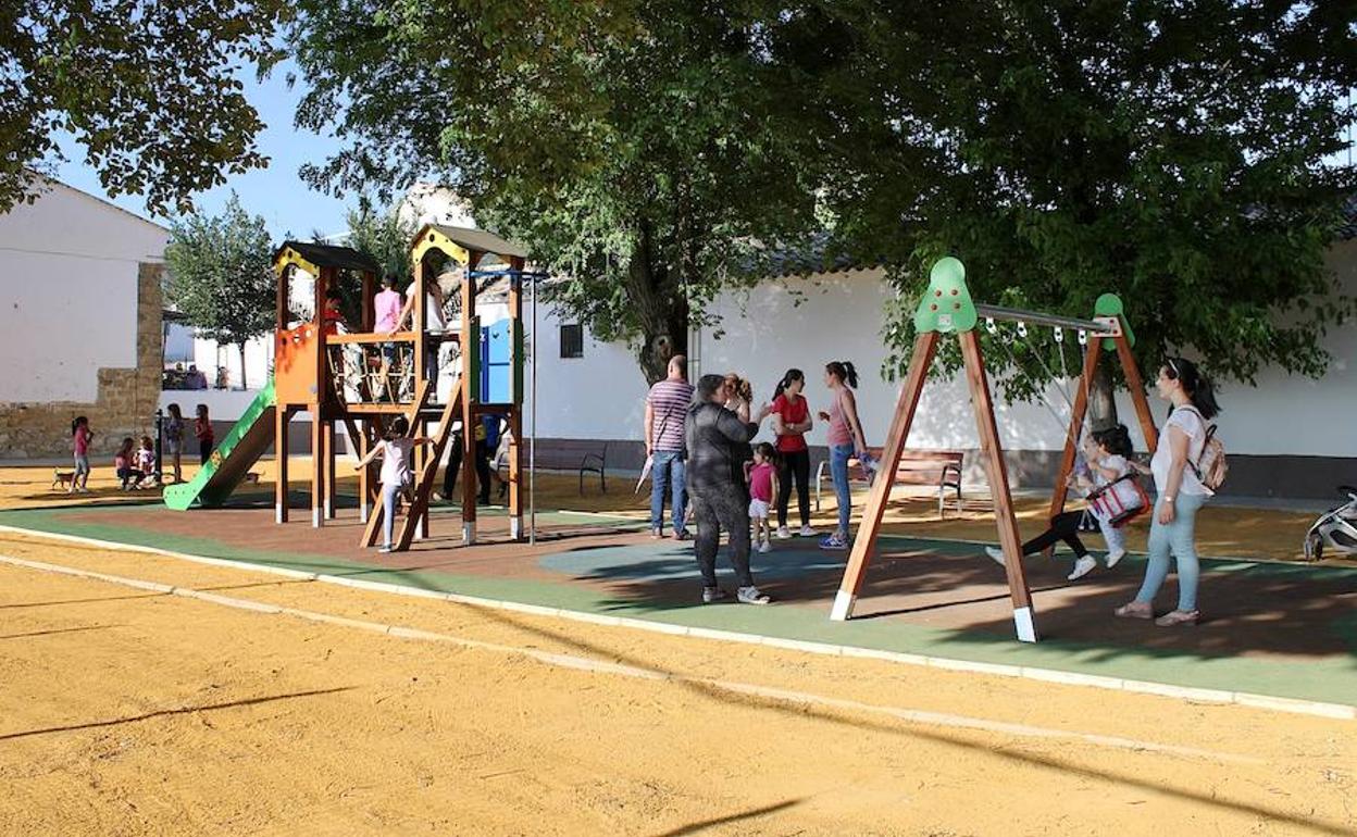 Nuevo parque lúdico en la pedanía de Santa Eulalia