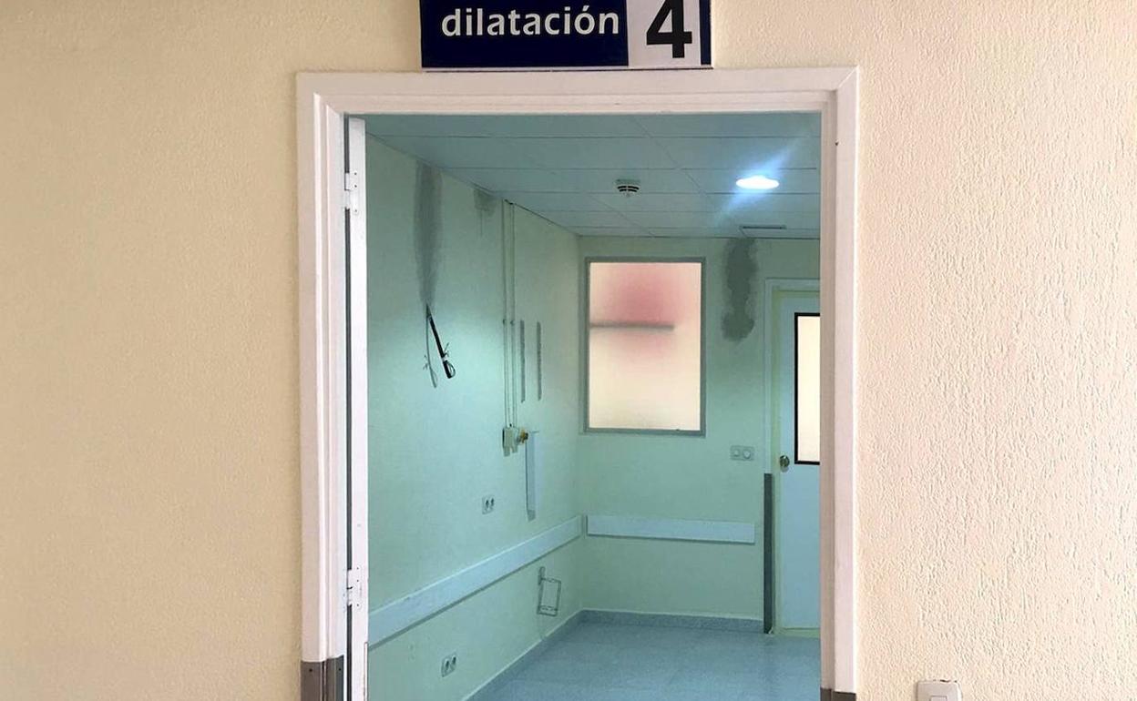 Vista de una de las salas de dilatación.