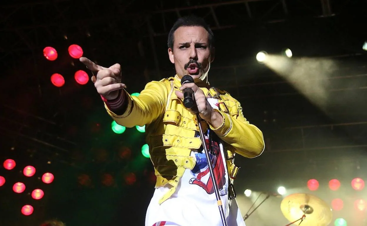 Pablo Padín interpretó magistralmente a Freddie Mercury.