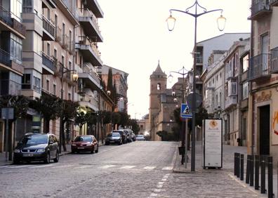Imagen secundaria 1 - Paseando a dos mascotas por la calle Real, vista de la Corredera y control policial en una avenida.