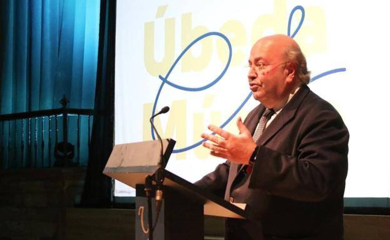 Diego Martínez en la reciente presentación del festival.