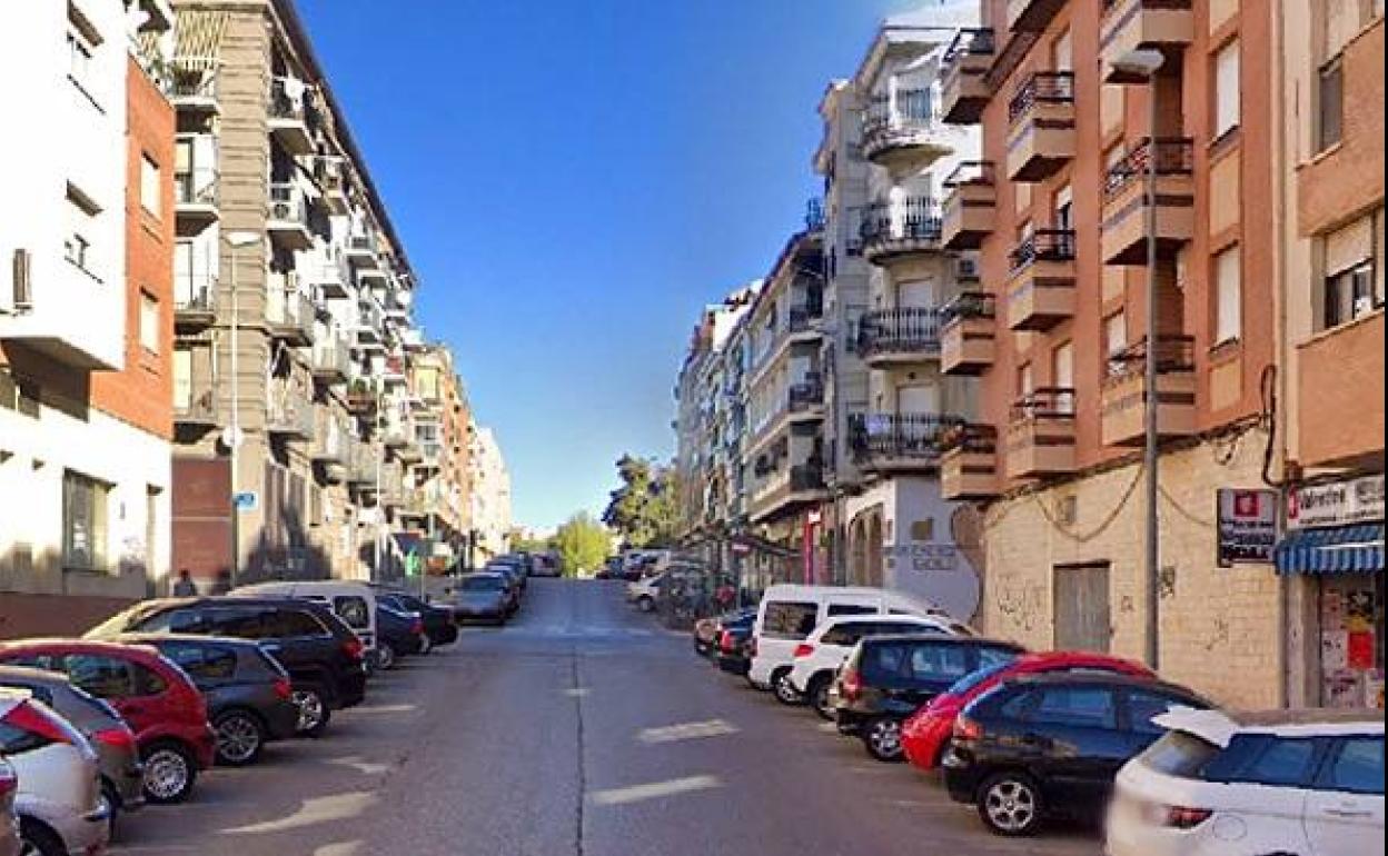 Entorno de la calle Picasso.
