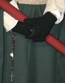 Imagen secundaria 2 - Perspectivas de las procesiones de la Santa Cena y el Prendimiento el pasado año.