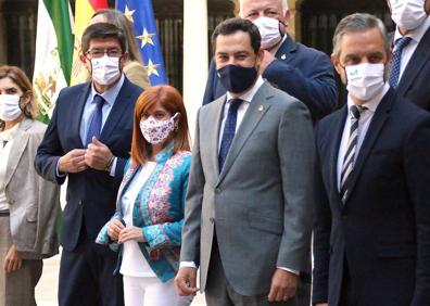 Imagen secundaria 1 - Algunos momentos del encuentro.