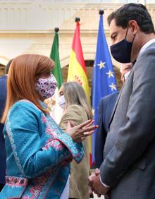 Imagen secundaria 2 - Algunos momentos del encuentro.