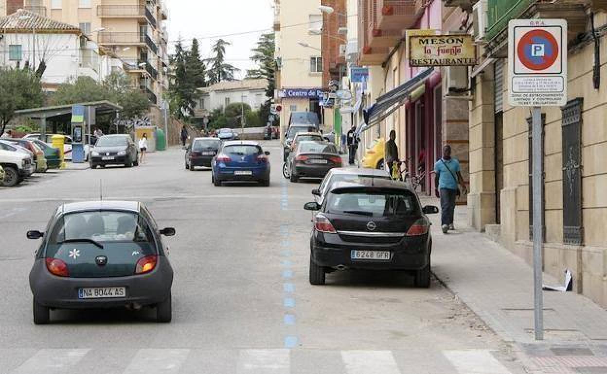 Zona azul solo en horario de mañana mientras duren las actuales restricciones