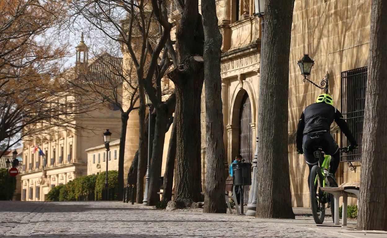 Vista de la plaza Vázquez de Molina de Úbeda.