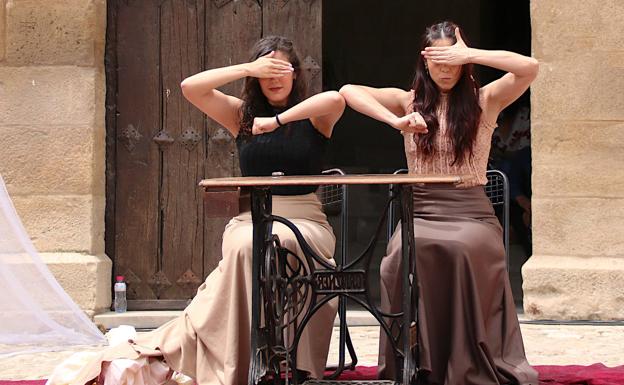 Imagen principal - Distintos momentos de la actividad.