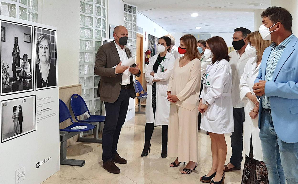 Inauguración de la exposición.