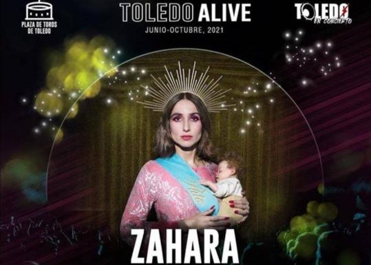 Retiran el cartel de un concierto de Zahara ante las acusaciones de Vox y las redes se vuelcan con la ubetense