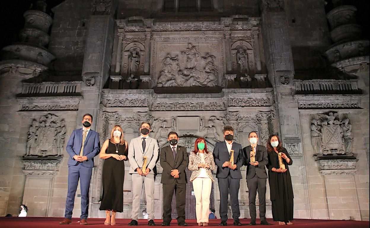 Entrega de los premios 'Jaén, paraíso interior' entre monumentos renacentistas