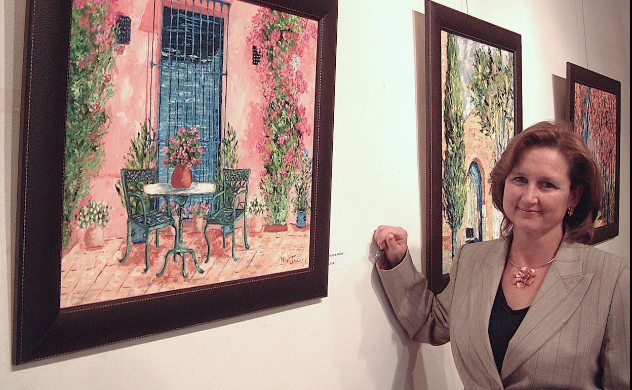 Fallece la pintora ubetense Noni Trillo, presidenta de Atenea XXI