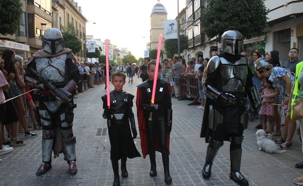 Momento del desfile.