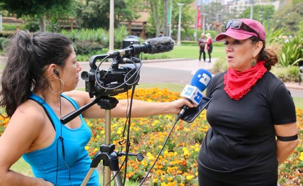 Rocío Otoya, corresponsal de la Agencia EFE en Australia.