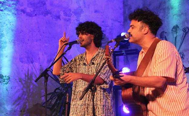 Pedro Pastor y su invitado Álex Ferreira.
