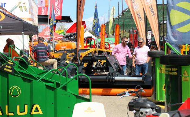 Vista de la Feria de Maquinaria Agrícola.