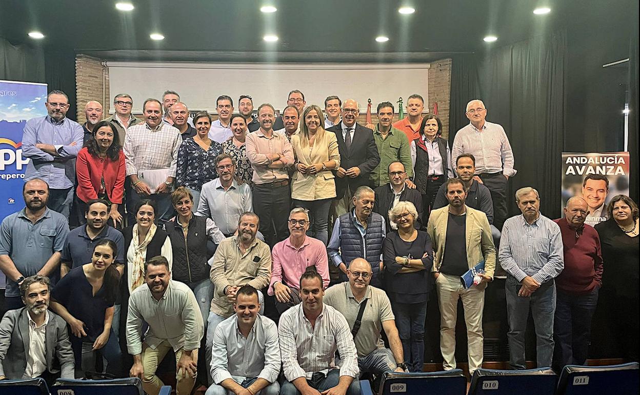 El PP reunió a las agrupaciones de La Loma, «claves para conquistar la Diputación»