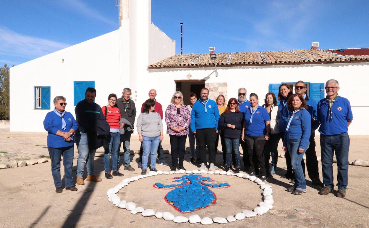 Ultimado el espacio de la asociación Amistad Internacional Scout y Guía de Jaén