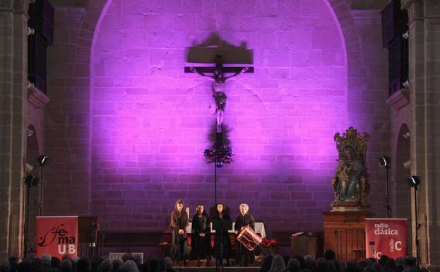 Cantaderas en la iglesia de la Trinidad de Úbeda.