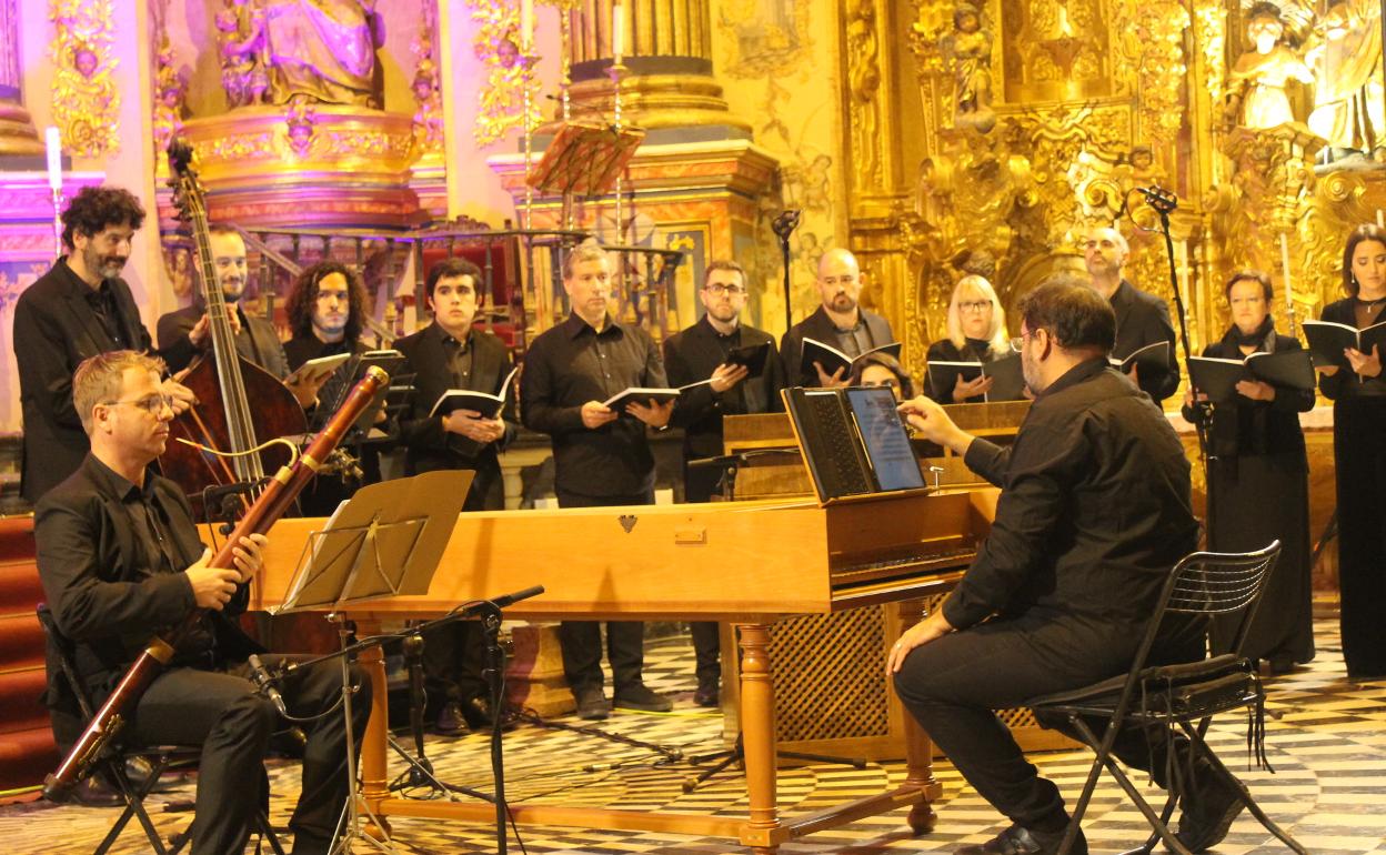 Momento del concierto