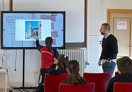 Una de las actividades desarrolladas en el aula.