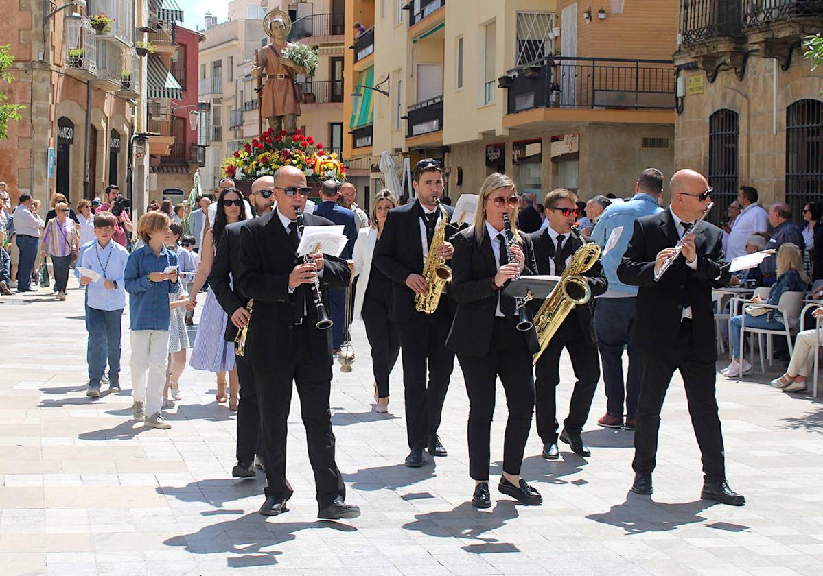 Procesión de San Isidro con motivo de su festividad