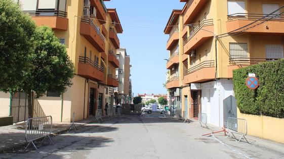 En marcha las obras de la calle Blas Infante por un importe de 240.000 euros