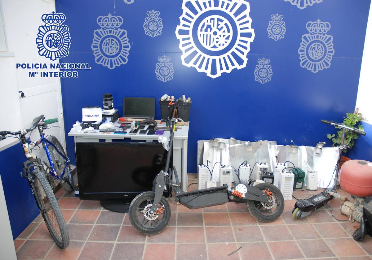 Desarticulada en Úbeda una organización dedicada al tráfico de drogas y la receptación