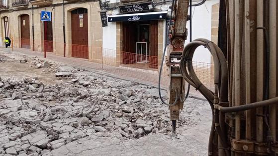 Cambios en el tráfico en Úbeda por las obras de la plaza Primero de Mayo