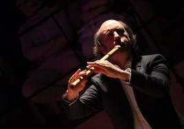 Un anterior concierto de Carlos Núñez.