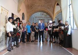 Inauguración de la exposición.