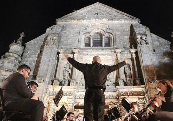 Agrupación Musical Ubetense en otra actuación