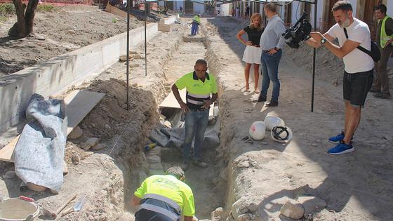 Hallados enterramientos de la época medieval islámica en las obras de la plaza Primero de Mayo
