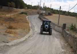 Uno de los caminos rurales