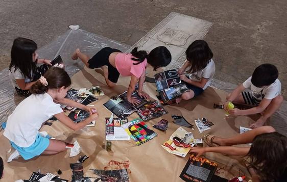 La iglesia de san Lorenzo acoge el taller 'Encuentra tu arte'