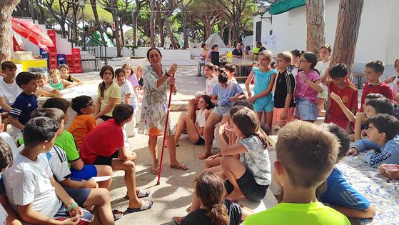 Finalizaron los tradicionales campamentos en la playa gaditana de La Barrosa