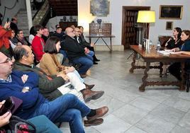 Una anterior presentación en el Palacio Vela de los Cobos.