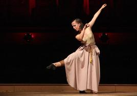 Carmen Muñoz en un anterior espectáculo.