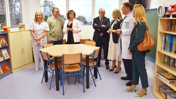 Renovación del área de Pediatría del hospital con una inversión de 800.000 euros