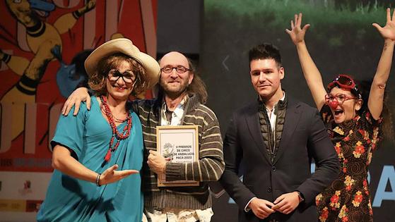 La Asociación de Circo de Andalucía entregó sus premios anuales en el Hospital de Santiago