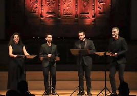 'El sentir de mi sentido' a cargo del cuarteto vocal Qvinta Essençia.