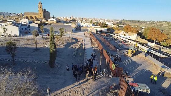 En tres semanas finalizarán las obras en las Eras del Alcázar