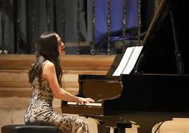 La pianista María del Mar Poyatos.