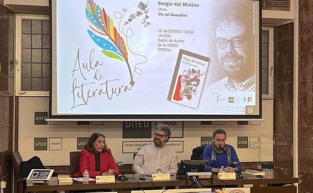Sergio del Molino inauguró en Úbeda el Aula de la Literatura de la UNED 