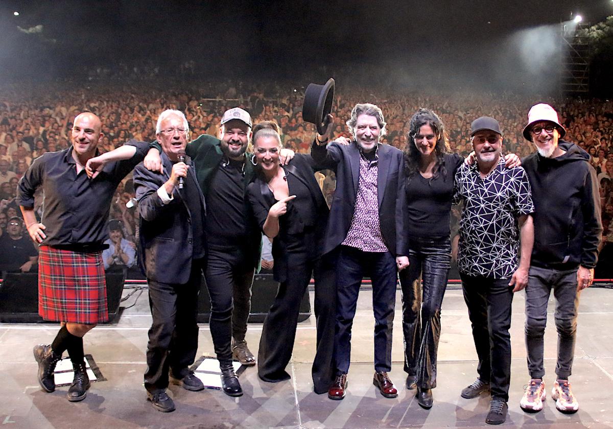 Último concierto de Sabina en Úbeda en abril de 2023.
