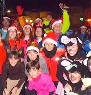 Gran colorido en la San Silvestre ubetense