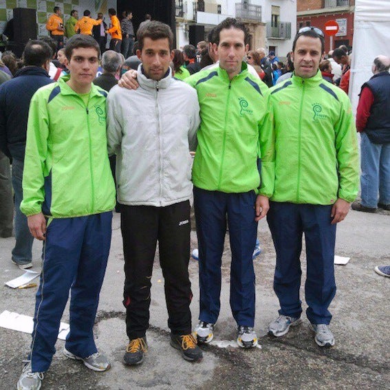 Corredores ubetenses del Club de Atletismo Podología Galey corrieron en Beas de Segura