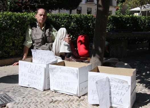 «Yo no pido limosna, sólo quiero trabajar»