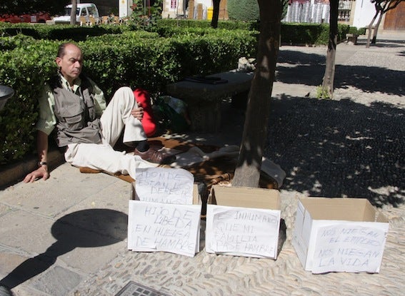 Nicolás Galisteo dio por terminada su huelga de hambre
